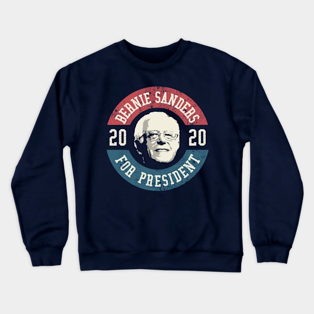 Vote Bernie Sanders 2020 Crewneck Sweatshirt by Designkix